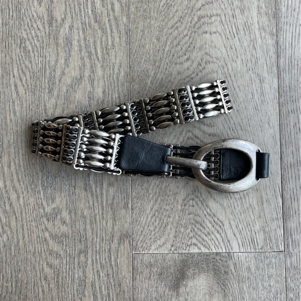 Silver belt